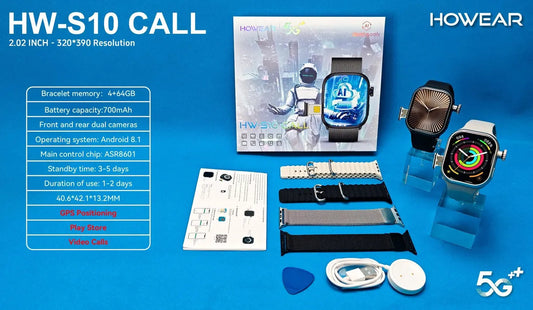 HOWEAR 5G+ Smart Watch HW-S10 CALL